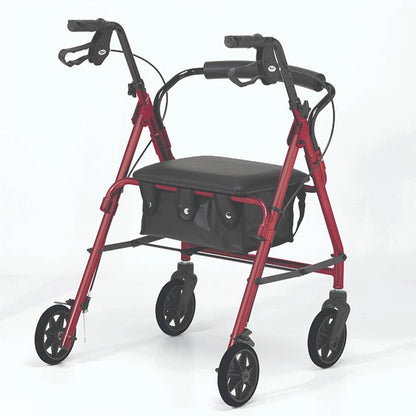 Days 100 Series Rollator | Lightweight | Small | Ruby Red