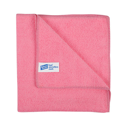 Exel® Microfibre Cloth | 40cm x 40cm | Heavy Duty | Various Colours | Pack of 10