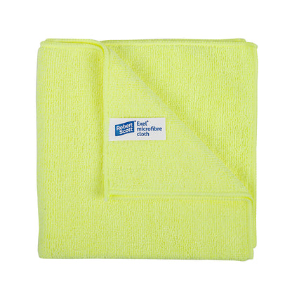 Exel® Microfibre Cloth | 40cm x 40cm | Heavy Duty | Various Colours | Pack of 10