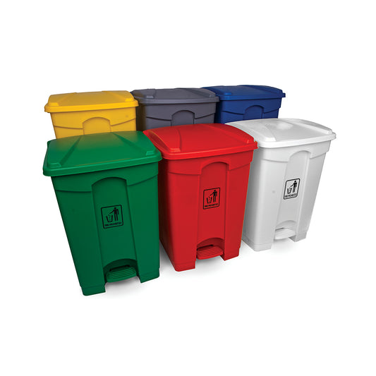 Polypropylene Pedal Bin | 45-Litre | Various Colours