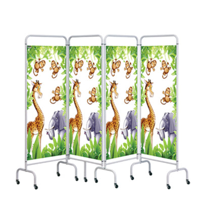 Sunflower Mobile Folding Ward Screen | 3, 4 or 5 Panel Options | Various Colours