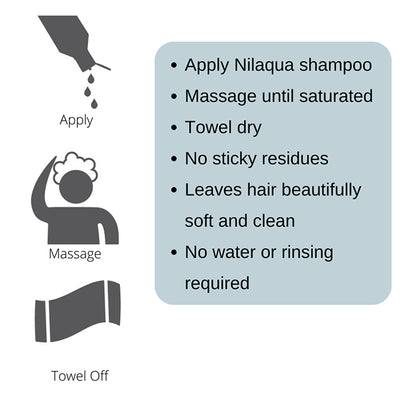 Nilaqua Towel Off Shampoo (500ml)