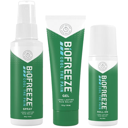 Biofreeze® Pain Relief | Gel, Roll-On & Sprays