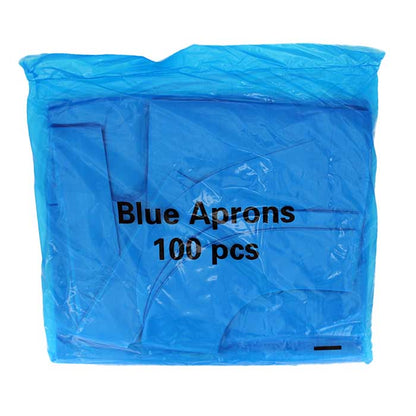 Pro Polythene Aprons | White or Blue | Pack of 100