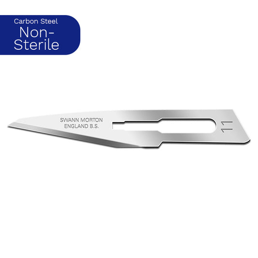 Swann Morton Carbon Steel Blades Non-Sterile No. 11 0103