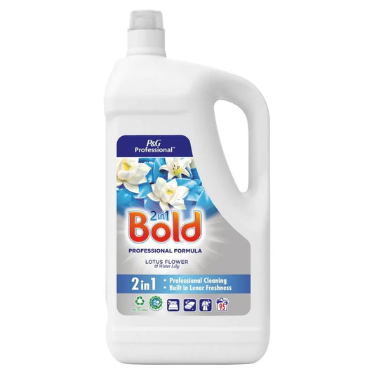 Bold 2 in 1 Laundry Liquid | 4-Litre | 80 Washes | Lotus Flower & Lily