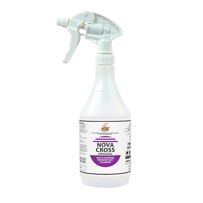 NovaCross Multipurpose Disinfectant Cleanser | Concentrate & Refill Flask