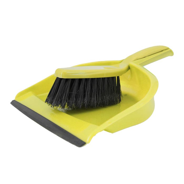 Soft Dust Pan & Brush Set | Various Colours