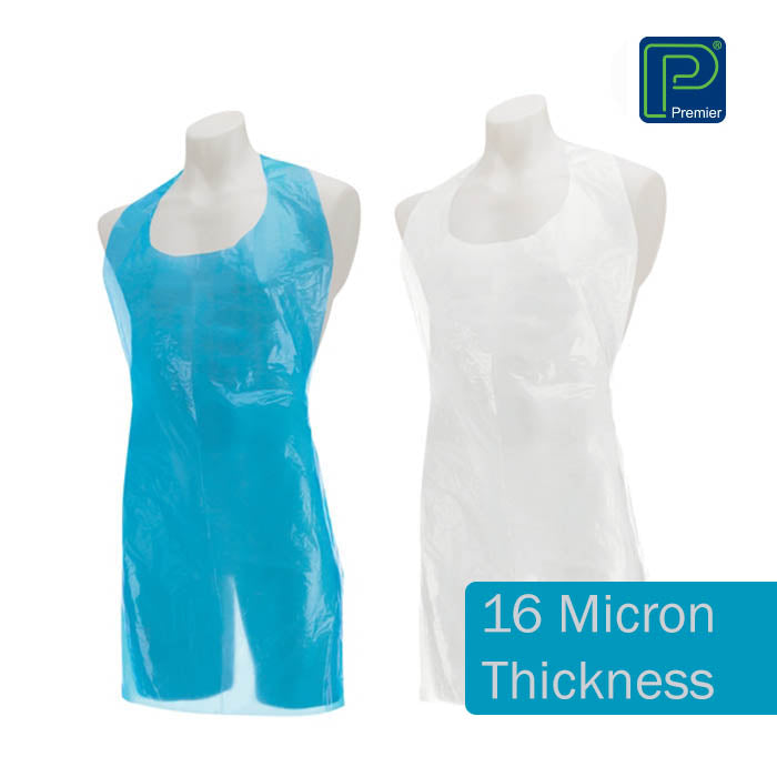 Premier Polythene Flat Pack Aprons (100)