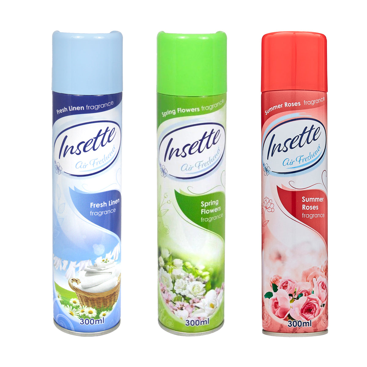 Insette Air Freshener | Aerosol | 300ml | Various Fragrances