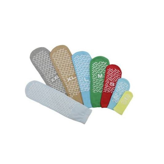 Medline Single Tread Slipper Socks 