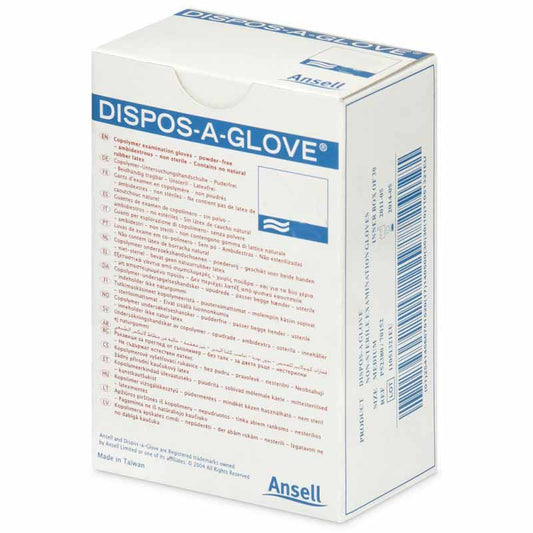 Ansell Dispos-a-Glove non sterile. 