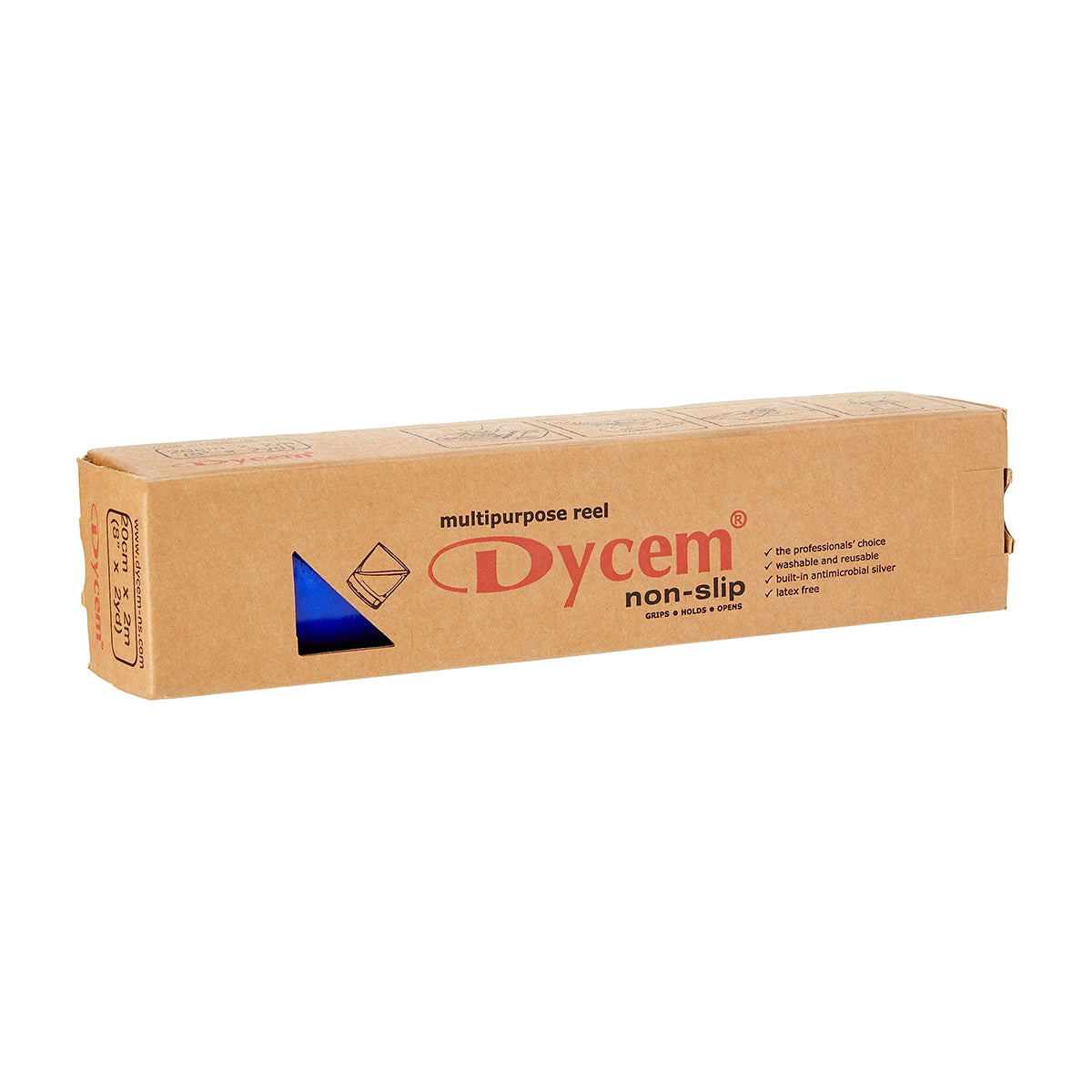 Dycem Reel | Non-Slip Gripping Surface Material | 20cm x 2m | Blue