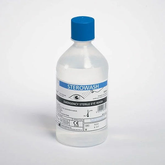 Sterowash Emergency Eye Wash Solution (500ml)