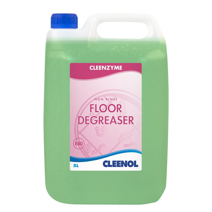 Cleenzyme Non-Rinse Floor Degreaser (5Ltr) 