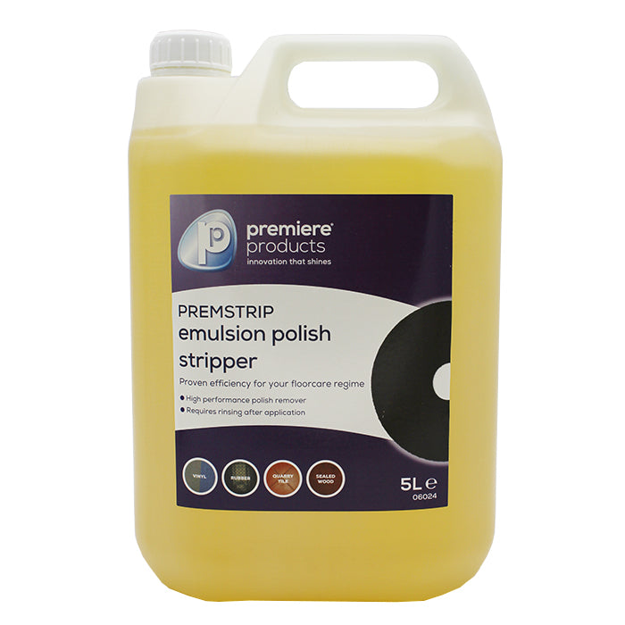 Premstrip Emulsion Polish Floor Stripper (5Ltr)