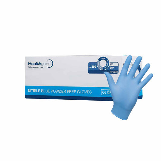 Healthgard Nitrile Powder Free Gloves – Large (200) PSCR0153