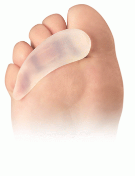 Silipos Gel Toe Crest | Left | Small or Large | Pack of 3