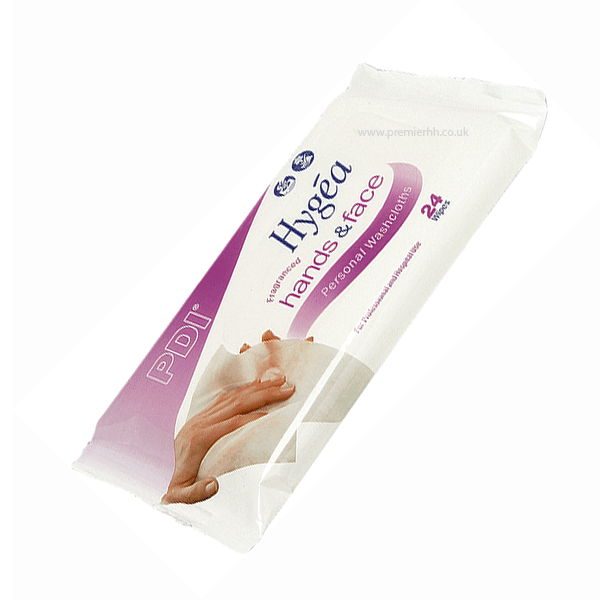 Hygea Hands & Face Personal Washcloths | Various Pack Sizes