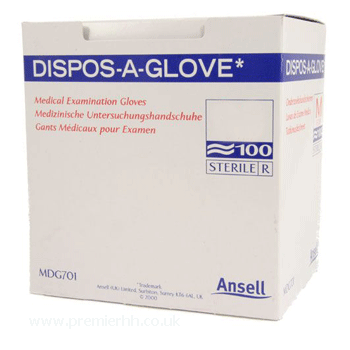 Dispos-a-Glove Sterile | Various Sizes | Pack of 100