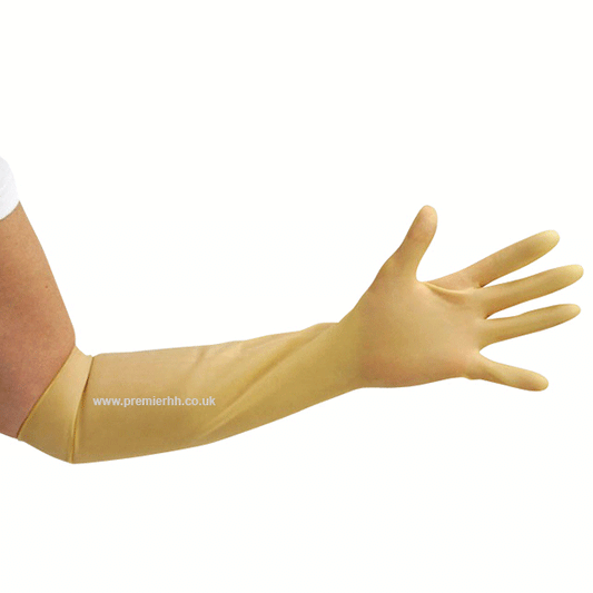 Premier Latex Gauntlet | Various Sizes | 10 Pairs