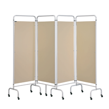 Sunflower Mobile Folding Ward Screen | 4 Panel | Various Colours