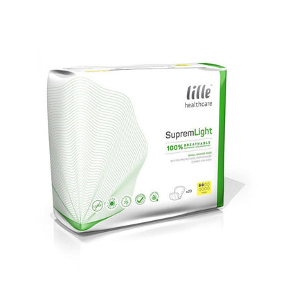 Lille Healthcare Suprem Light Shaped Pads | Various Absorbency | Case