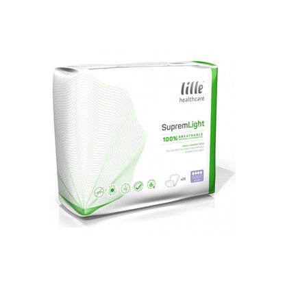 Lille Healthcare Suprem Light Shaped Pads | Various Absorbency | Case