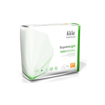 Lille Healthcare Suprem Light Shaped Pads | Various Absorbency | Case