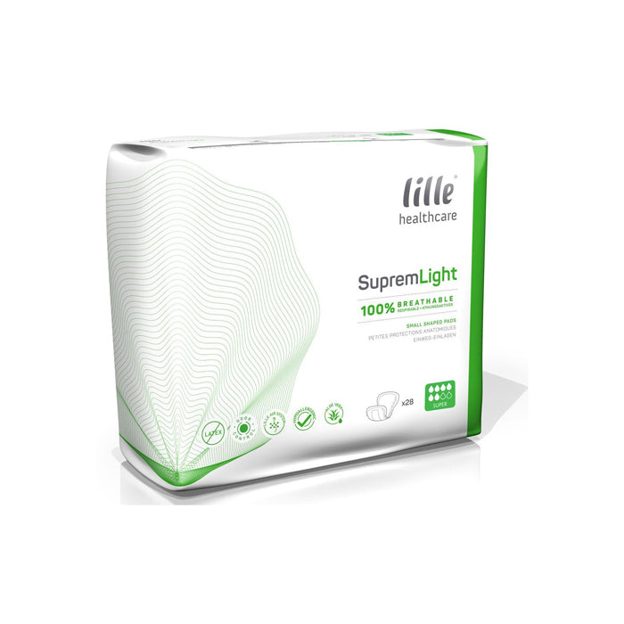 Lille Healthcare Suprem Light Shaped Pads | Various Absorbency | Case