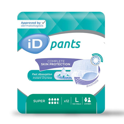 iD Expert Pants | Pull-up | Various Sizes & Absorbency | Case