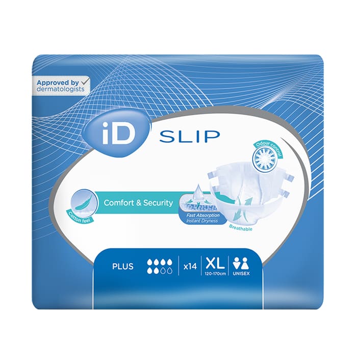 iD Expert Slip TBS Briefs | Various Sizes & Absorbency | Case