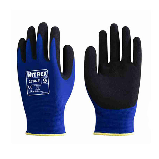 Nitrex Sandy Nitrile Palm Coated Safety Gloves | 10 Pairs