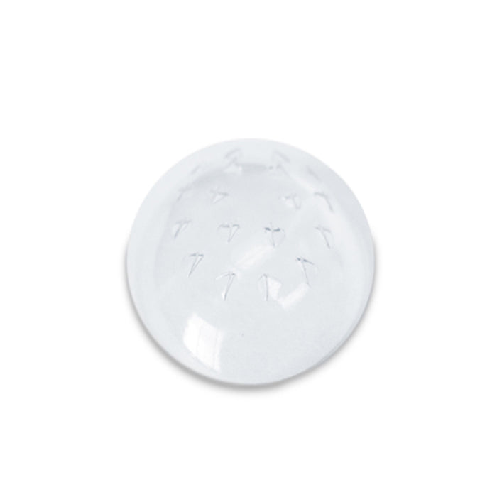 plastic perforated oval eye caps