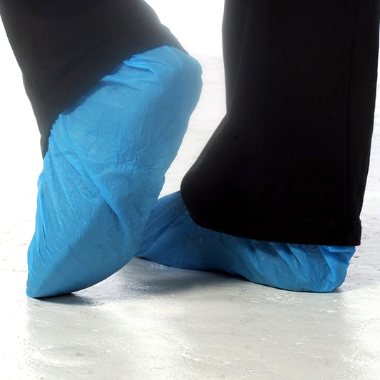 Polythene Shoe Covers 16" (100)