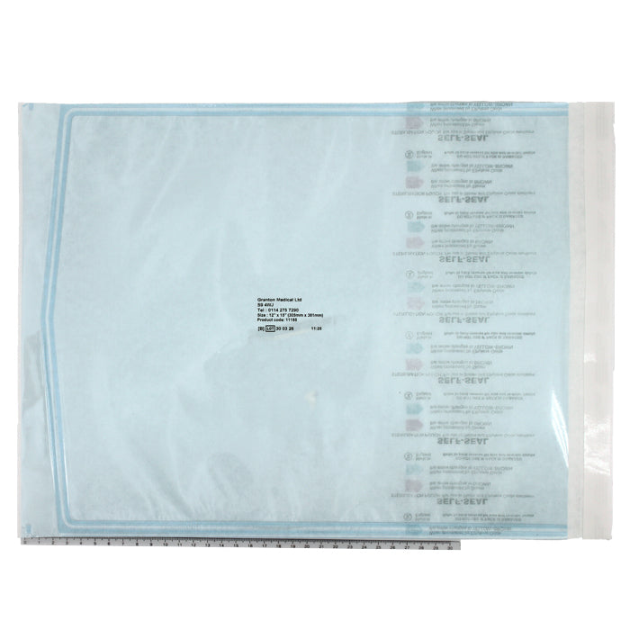 Granton Self Seal Sterilisation Pouches | Various Sizes | Box of 200