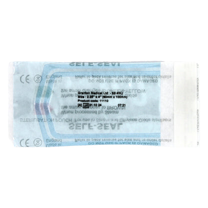 Granton Self Seal Sterilisation Pouches | Various Sizes | Box of 200