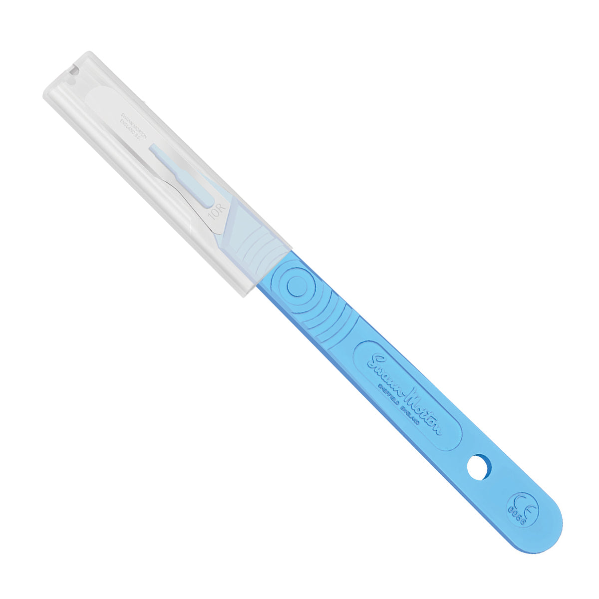 Swann Morton Sterile Disposable Scalpel | Guarded | Size 10R | Pack of 10