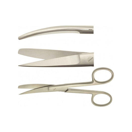 Elcon 13cm Curved Scissors with Pointed/Stump Tips