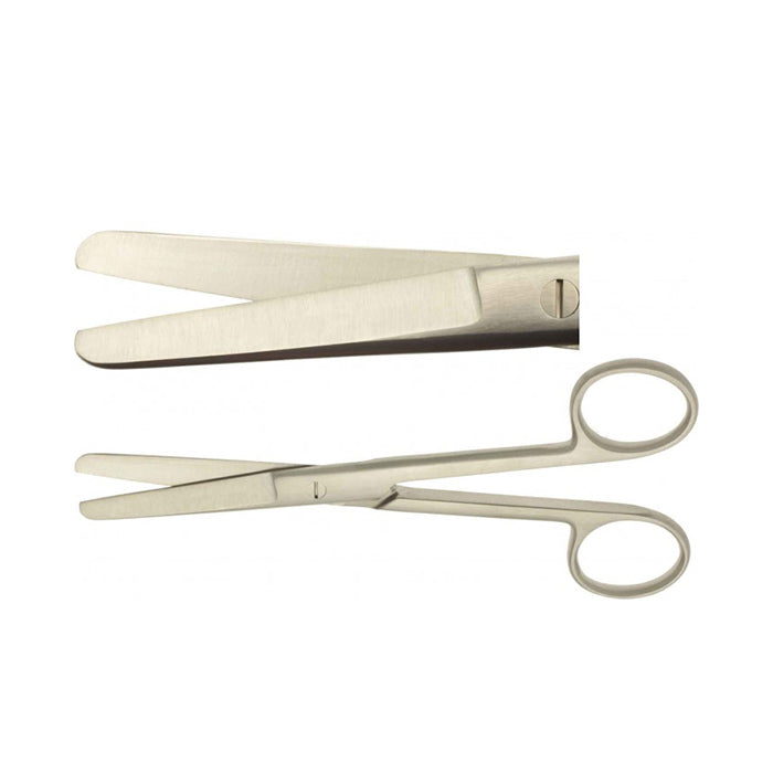 Elcon 14.5cm Straight Surgical Scissors with Stump Tips