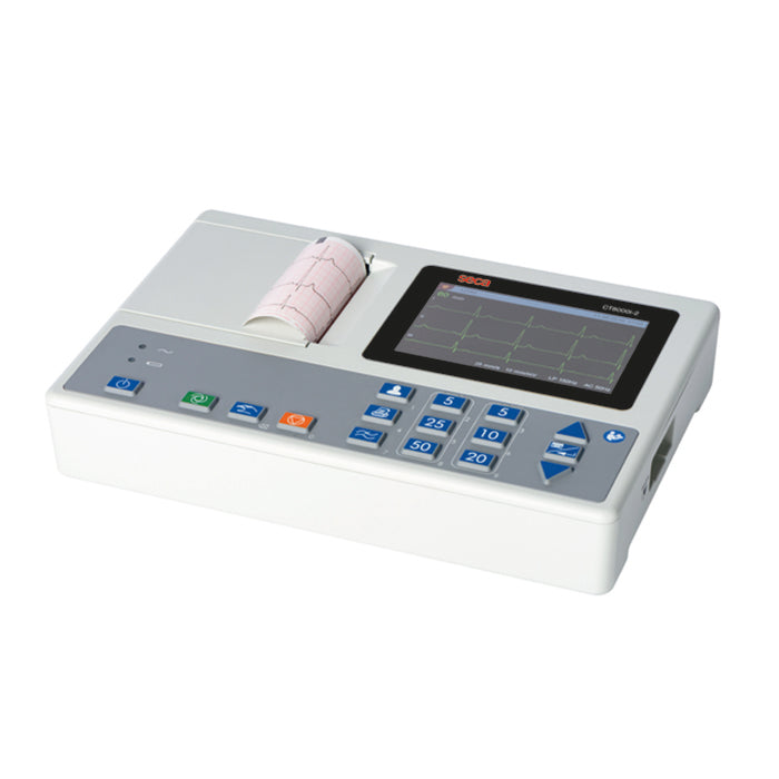 seca CT8000i-2 12-Lead Portable 3 Channel ECG Machine 5'' LCD Display