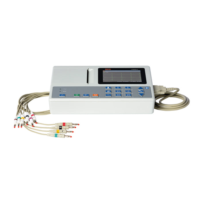 seca CT8000i-2 12-Lead Portable 3 Channel ECG Machine 5'' LCD Display