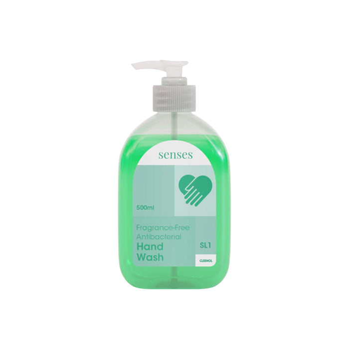 Senses Fragrance-Free Antibacterial Hand Wash | 500ml or 5-Litre