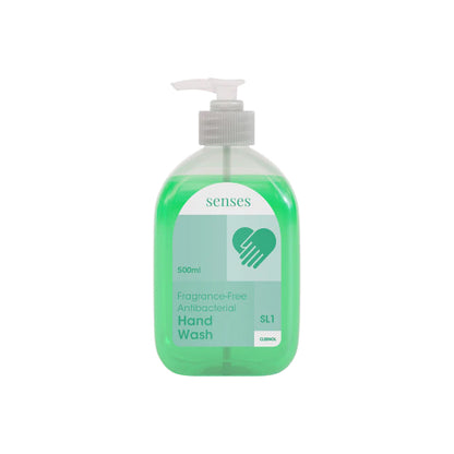 Senses Fragrance-Free Antibacterial Hand Wash | 500ml or 5-Litre