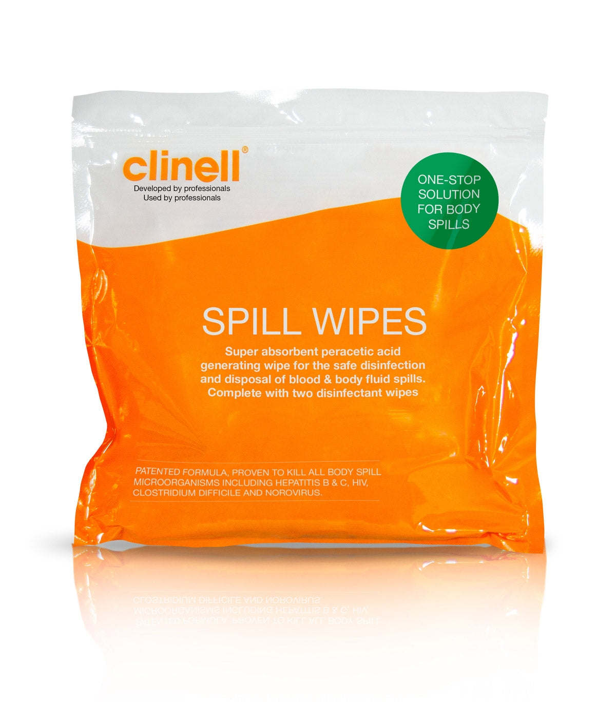 Clinell Spill Wipes