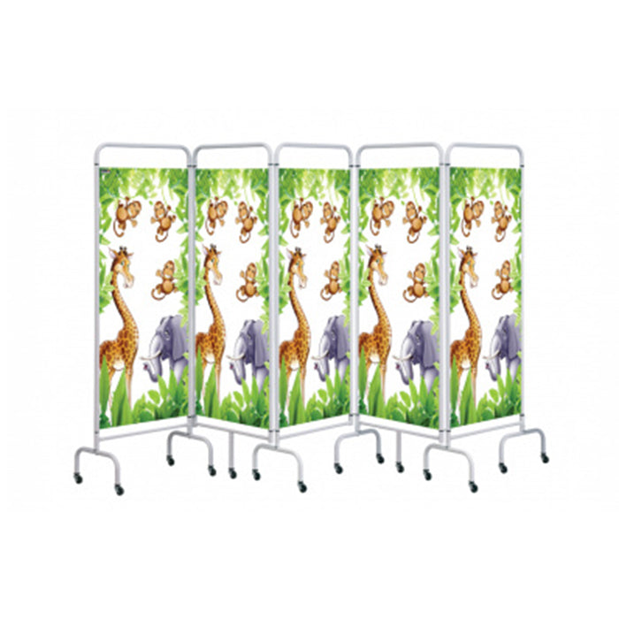 Sunflower Mobile Folding Ward Screen | 3, 4 or 5 Panel Options | Various Colours