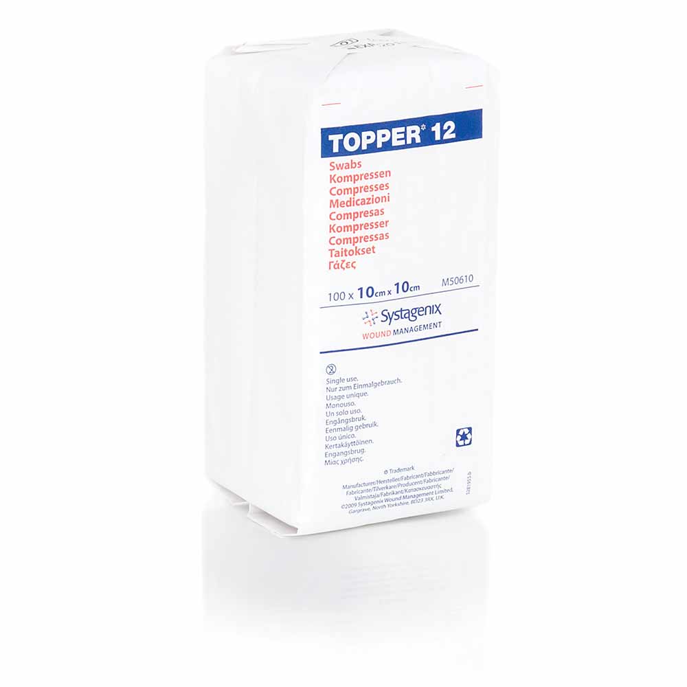 Topper 12 Swabs Non Sterile (100)