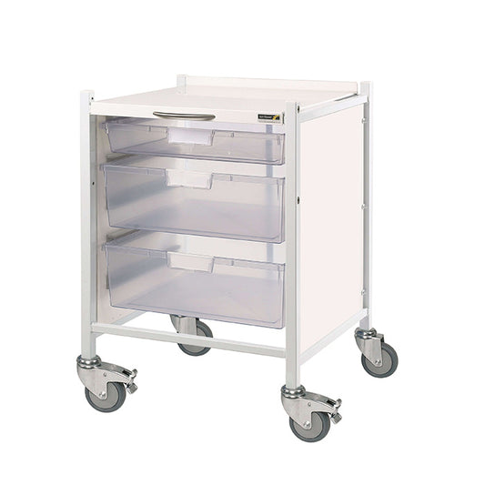 Sunflower VISTA 40 Trolley | 1 Single / 2 Double Trays | Various Colours