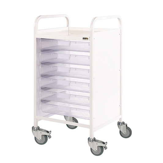 Sunflower VISTA 50 Trolley | 6 Single Trays | Various Colours