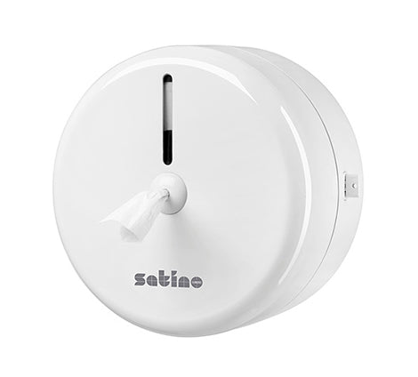 Satino Centrefeed Toilet Paper Dispenser | White | 331490